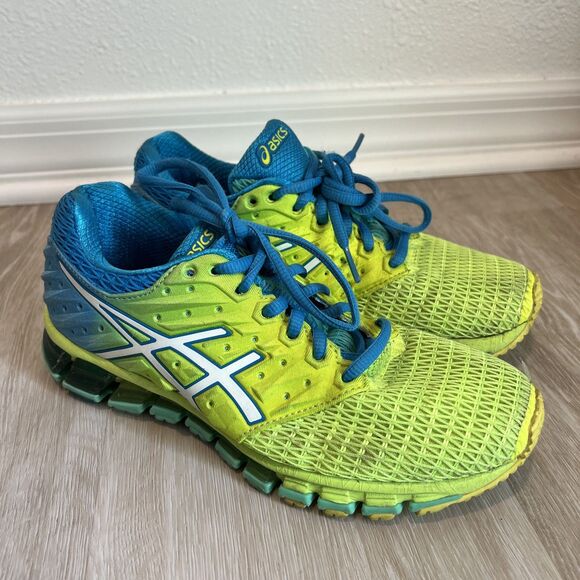 ASICS Gel Quantum 180 2 Women's Neon Athletic Running Shoes-Size 6 - Picture 1 of 11
